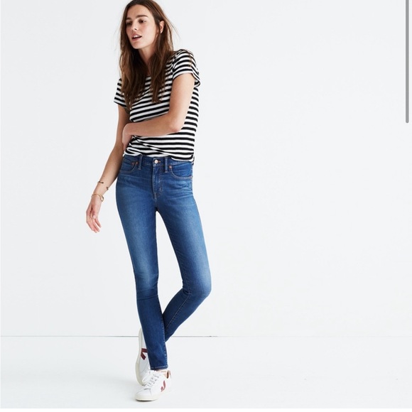 Madewell Denim - Madewell 9" High Rise Skinny Patty Wash